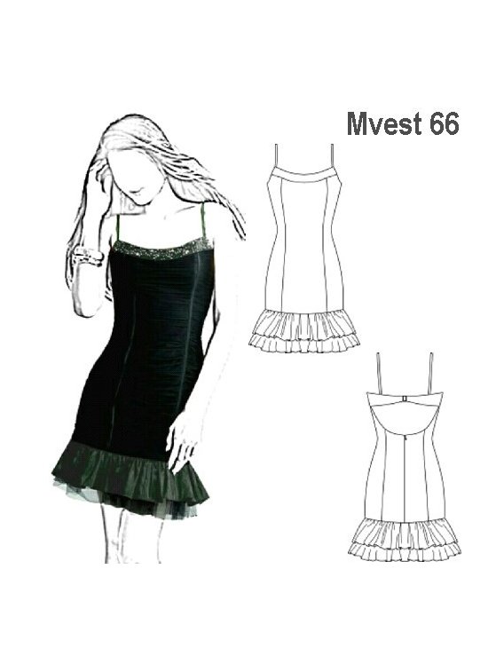 VESTIDO LENCERO MUJER 0966