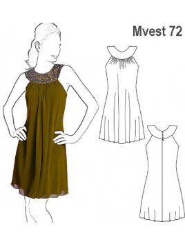 VESTIDO FIESTA MUJER 0972