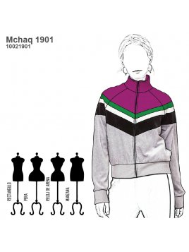 CHAQUETA POLERON MUJER 1901