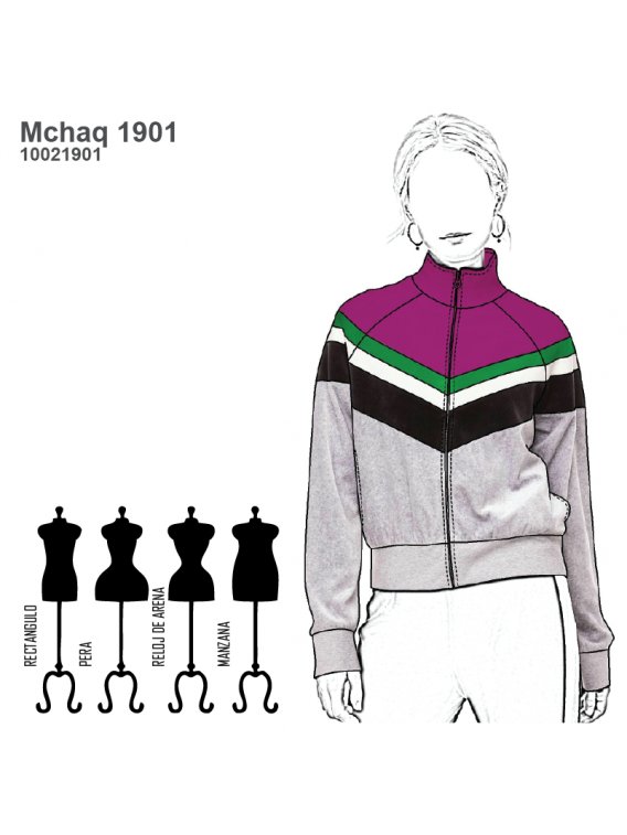 CHAQUETA POLERON MUJER 1901