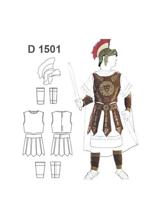 DISFRAZ ROMANO 1501