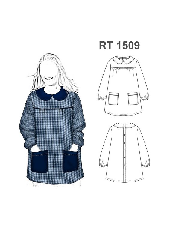DELANTAL PARVULARIA RT 1509