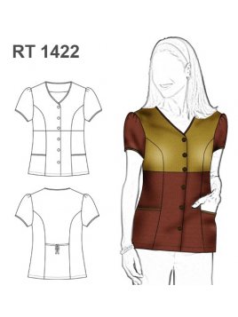 BLUSA TRABAJO RT 1422