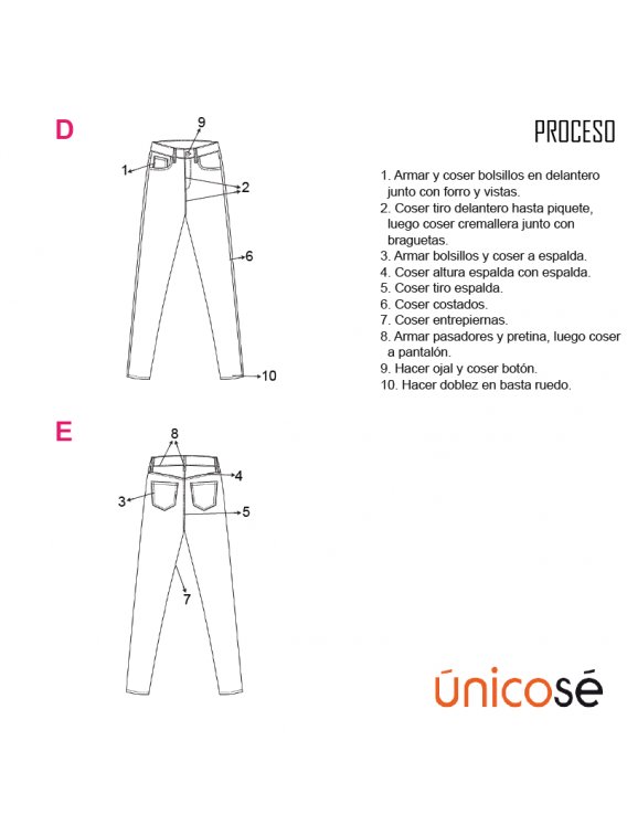 PANTALON JEANS MUJER 1903