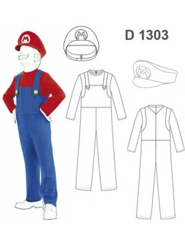 DISFRAZ MARIO 1303