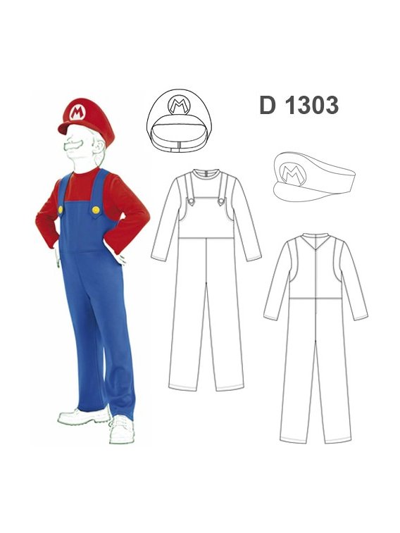 DISFRAZ MARIO 1303