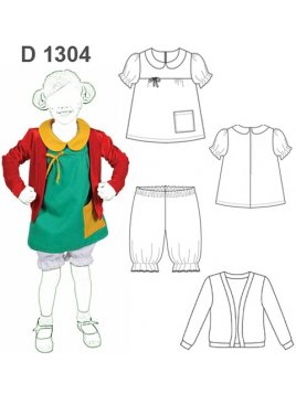 DISFRAZ PERSONAJE TV 1304