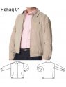 CHAQUETA CIERRE HOMBRE, ELíSTICO INTERIO