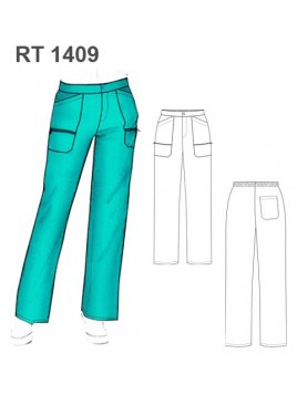 PANTALON CARGO TRABAJO RT 1409