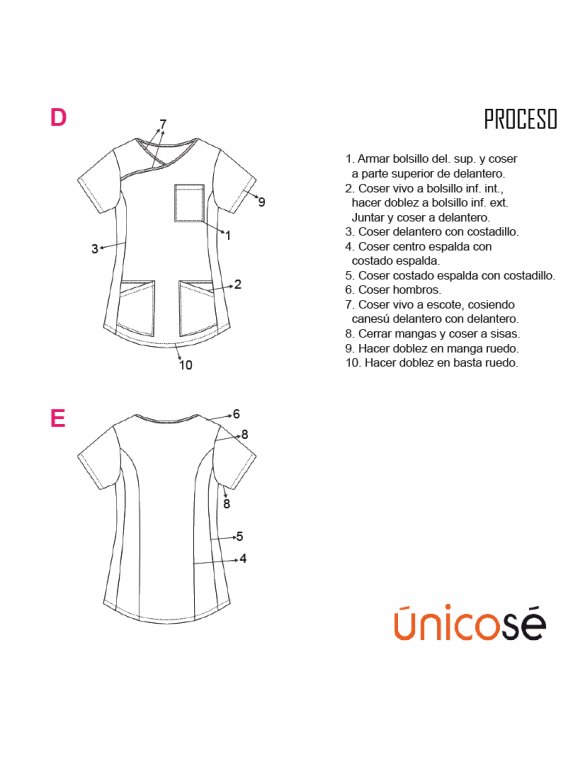 BLUSA TRABAJO RT 1918