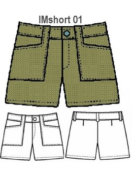 SHORT SAFARI NIÑA 0901