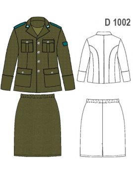 DISFRAZ DE CARABINERA 1002