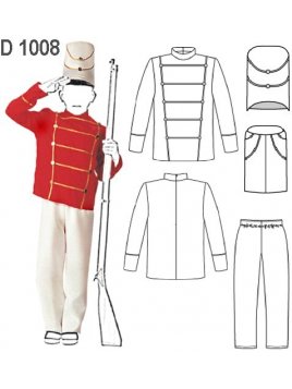 DISRAZ SOLDADO DE PLOMO 1008