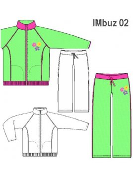 BUZO RAGLAND NIÑA 0902