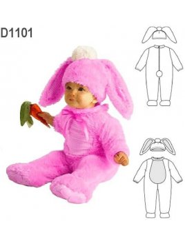 DISFRAZ DE CONEJO 1101