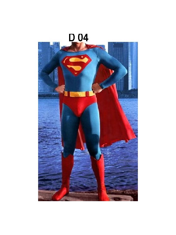 DISFRAZ INFANTIL SUPERHEROE D 0904