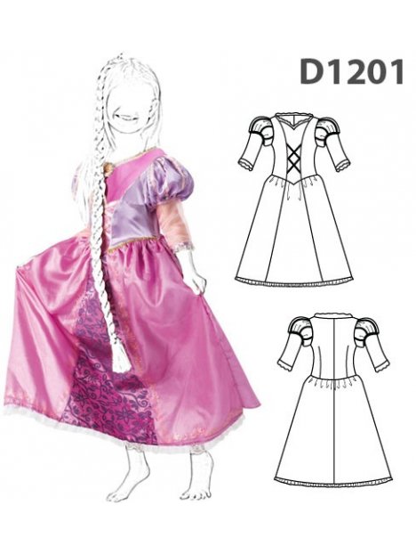 DISFRAZ PRINCESA DE CUENTO 1201