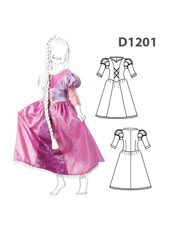 DISFRAZ PRINCESA DE CUENTO 1201