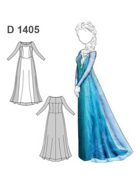 DISFRAZ PRINCESA CUENTO 1405