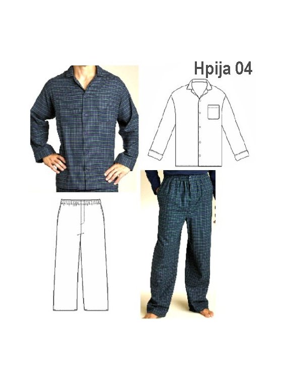 PIJAMA CLASICO HOMBRE 0904