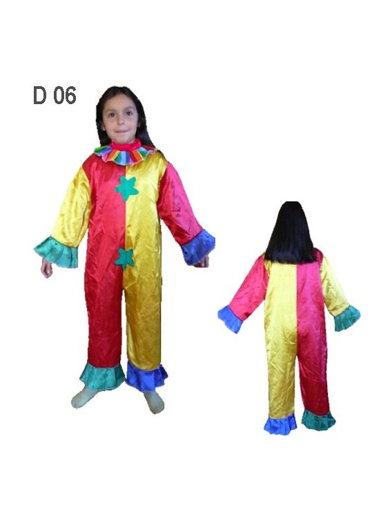 DISFRAZ DE PAYASO INFANTIL 0906
