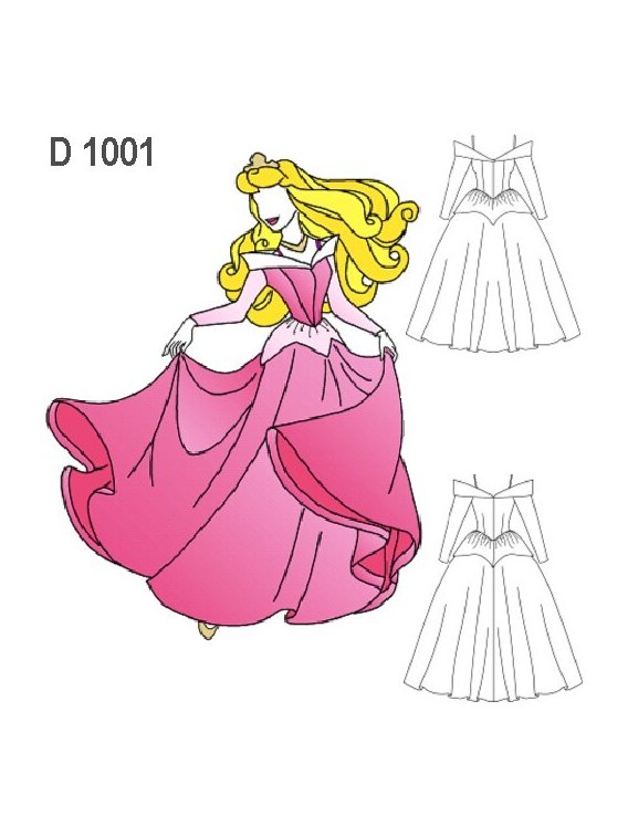 DISFRAZ PRINCESA DE CUENTO ADULTO 1001