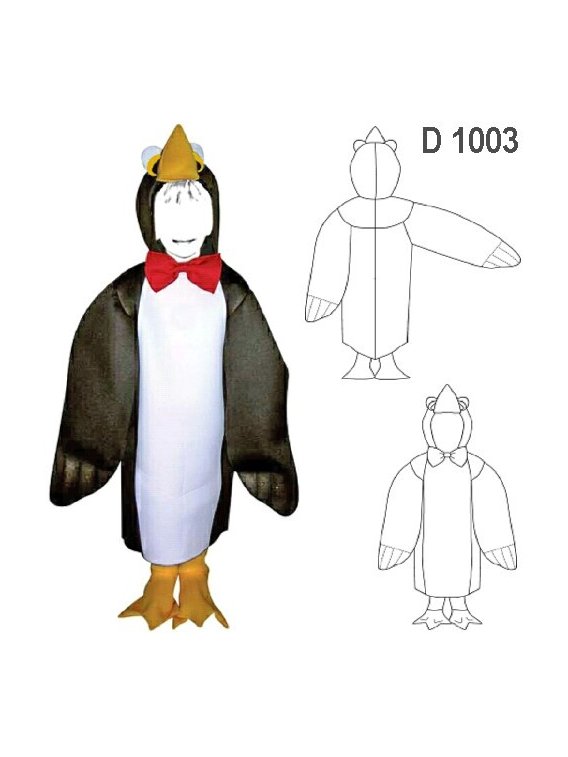 DISFRAZ DE PINGUINO INFANTIL 1003