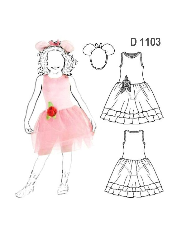 DISFRAZ BAILARINA 1103