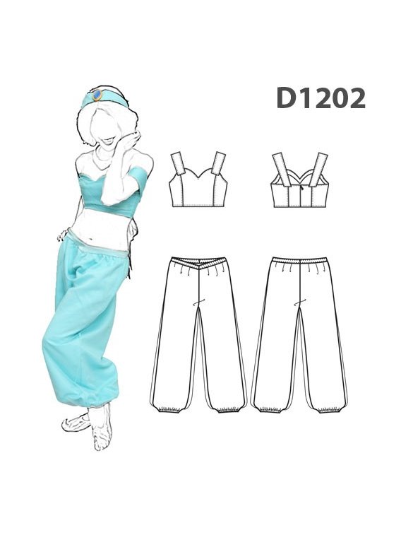DISFRAZ PERSONAJE DE CUENTO 1202