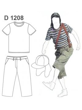 DISFRAZ PERSONAJE TV 1208