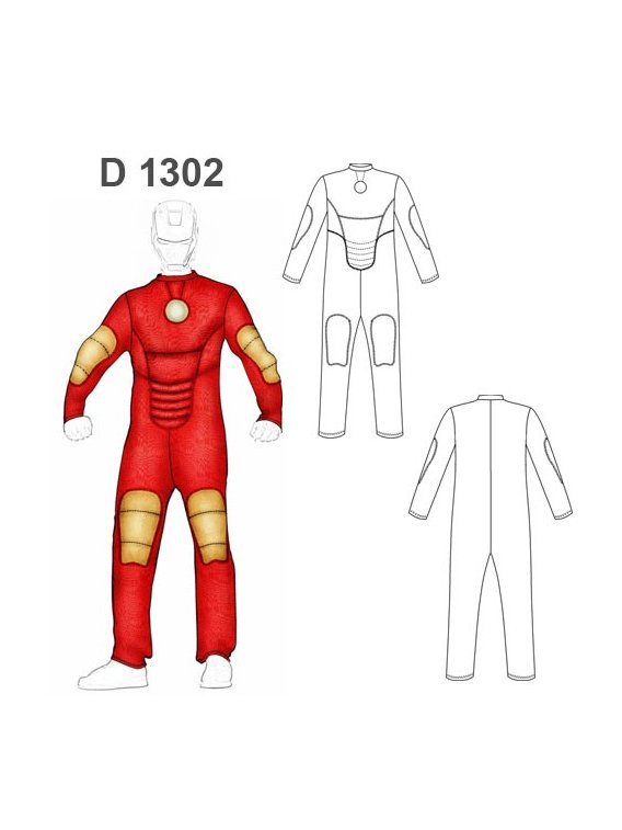 DISFRAZ SUPER HEROE 1302