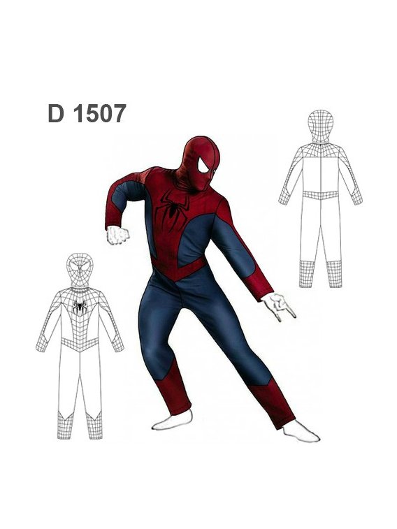 DISFRAZ SUPERHEROE D1507
