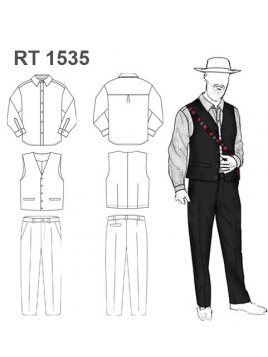 TRAJE NORTINO RT 1535