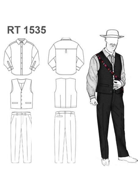 TRAJE NORTINO RT 1535