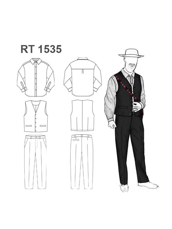 TRAJE NORTINO RT 1535