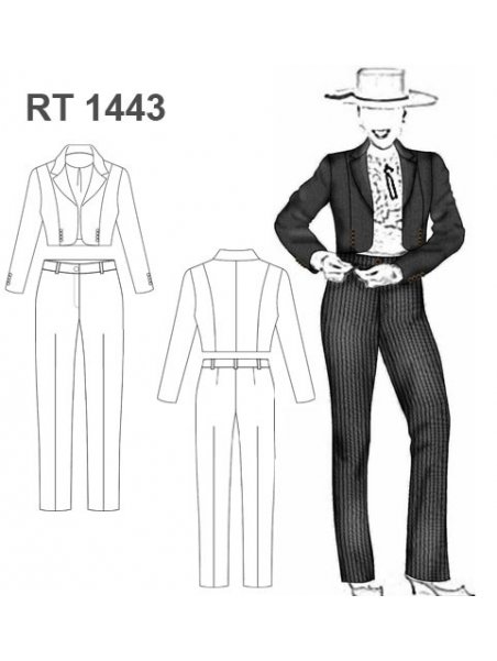 TRAJE PANTALON HUASA RT 1443