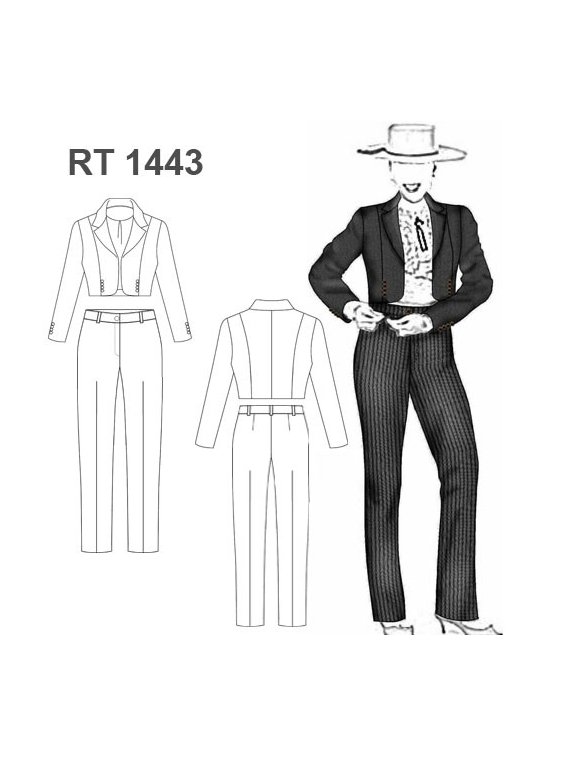 TRAJE PANTALON HUASA RT 1443