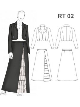 TRAJE HUASA ELEGANTE RT 0902