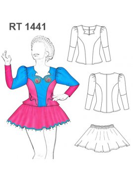 TRAJE CAPORAL MUJER RT 1441