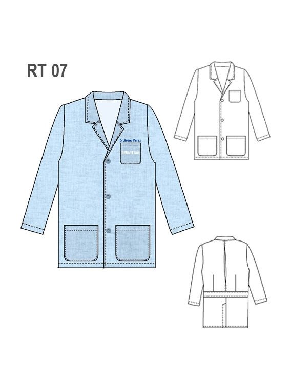 CHAQUETA MEDICO RT 0907
