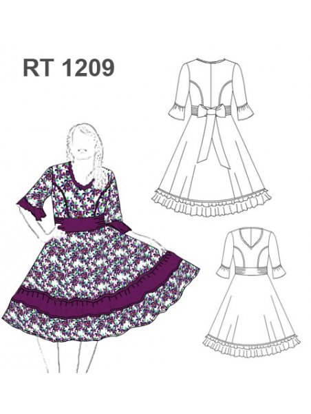 VESTIDO HUASA RT 1209