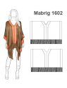 ABRIGO CAPA PONCHO MUJER 1602
