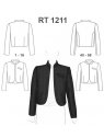 CHAQUETA HUASO CUELLO MAO RT 1211