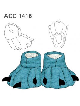 PANTUFLA DE GARRAS ACC 1416