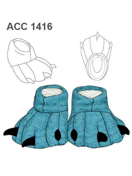 PANTUFLA DE GARRAS ACC 1416