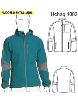 CHAQUETA SOFT SHELL ENTALLADA 