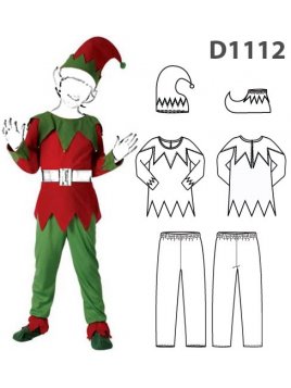 DISFRAZ DE DUENDE 1112