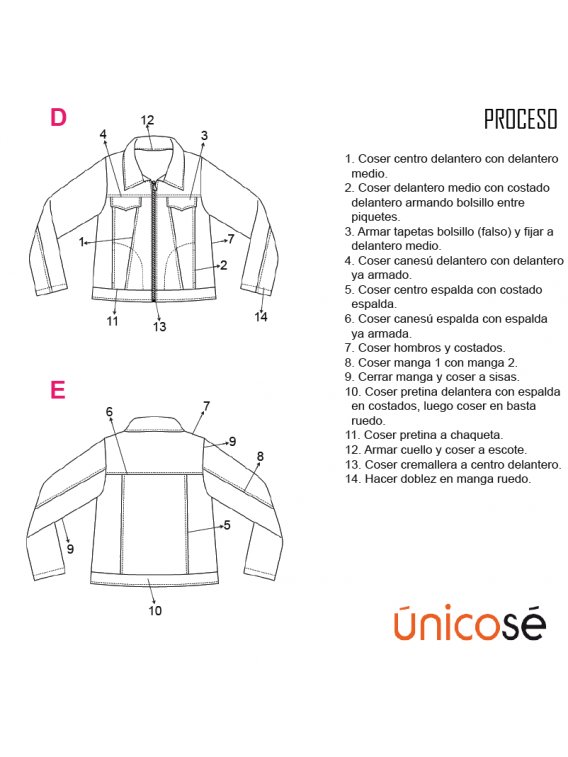 CHAQUETA AJUSTADA MUJER 1904
