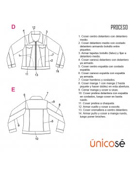 CHAQUETA JUSTADA MUJER 1905