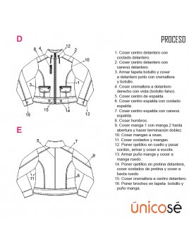 CHAQUETA AJUSTADA MUJER 1906